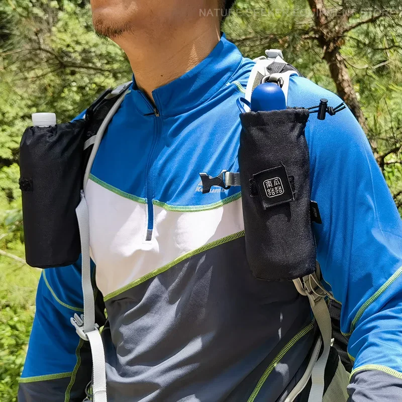 Hydration Pack Outdoor - 2PCS Water Bottle Storage Bag Lightweight