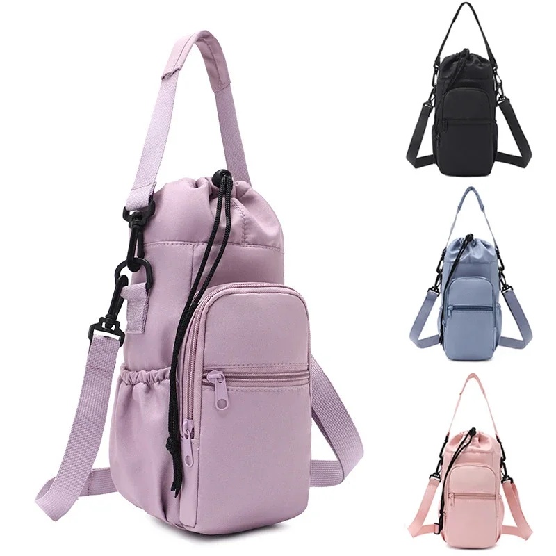Hydration Pack Outdoor - Portable Water Bottle Bag with Adjustable