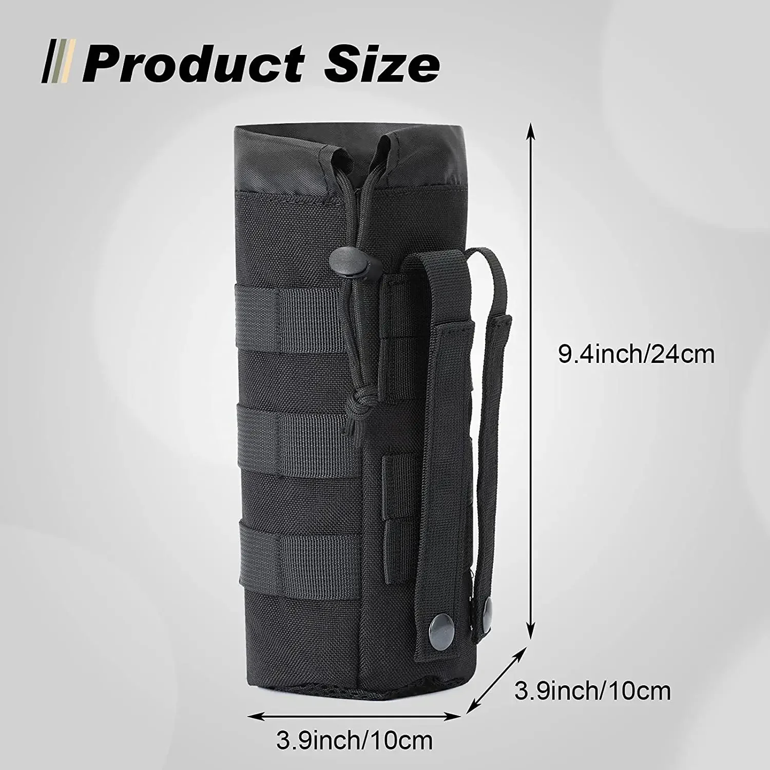 Tactical Molle Water Bottle Ba - огляд і ціна Hydration Pack Outdoor