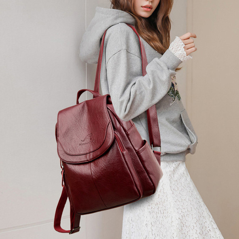 Vintage Soft Leather Backpack  - огляд і ціна Leather Backpack Vintage