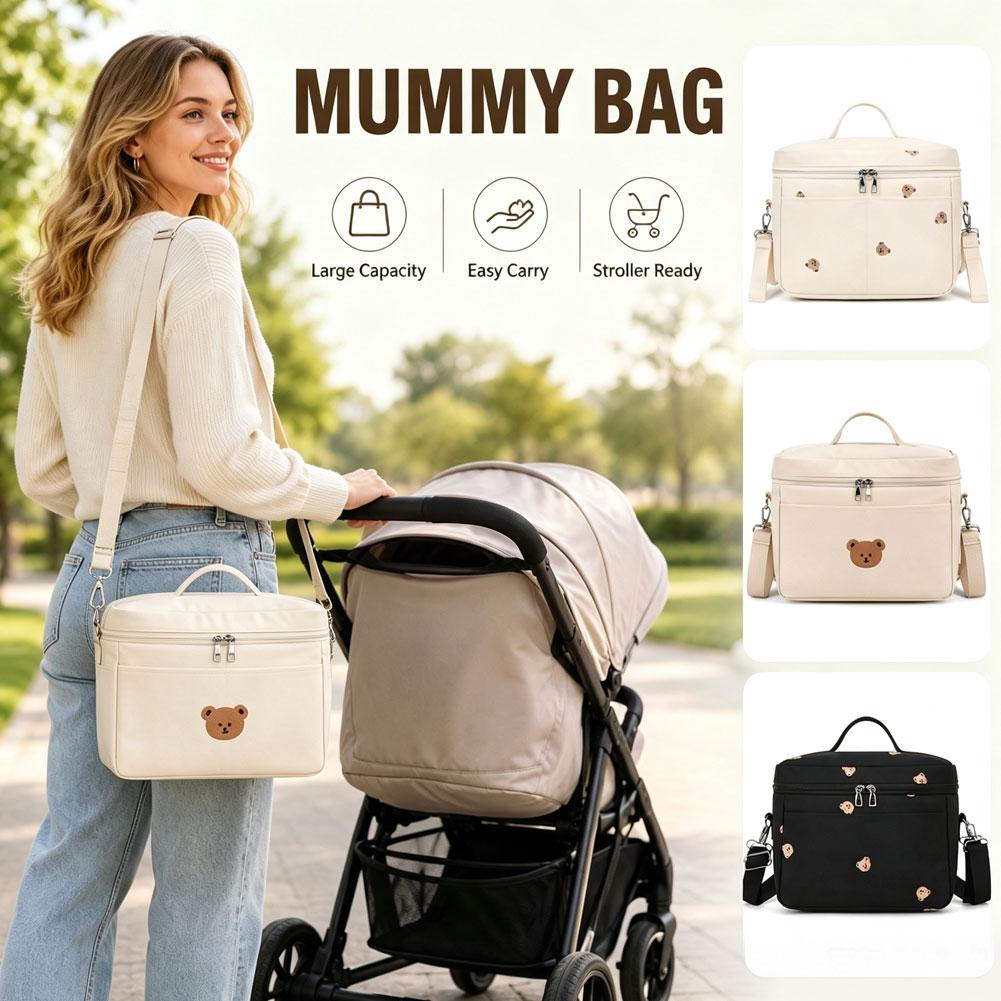 Cute Bear Bottle Cooler Bag Th - огляд і ціна Backpack Diaper Bag
