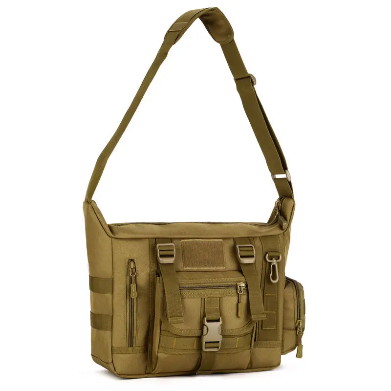 14Inch Laptop Shoulder Bag Men - огляд і ціна Rucksack Military Style