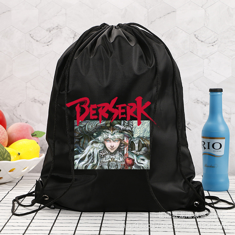 Japanese Anime Berserk Drawstr - огляд і ціна Drawstring Gym Bag