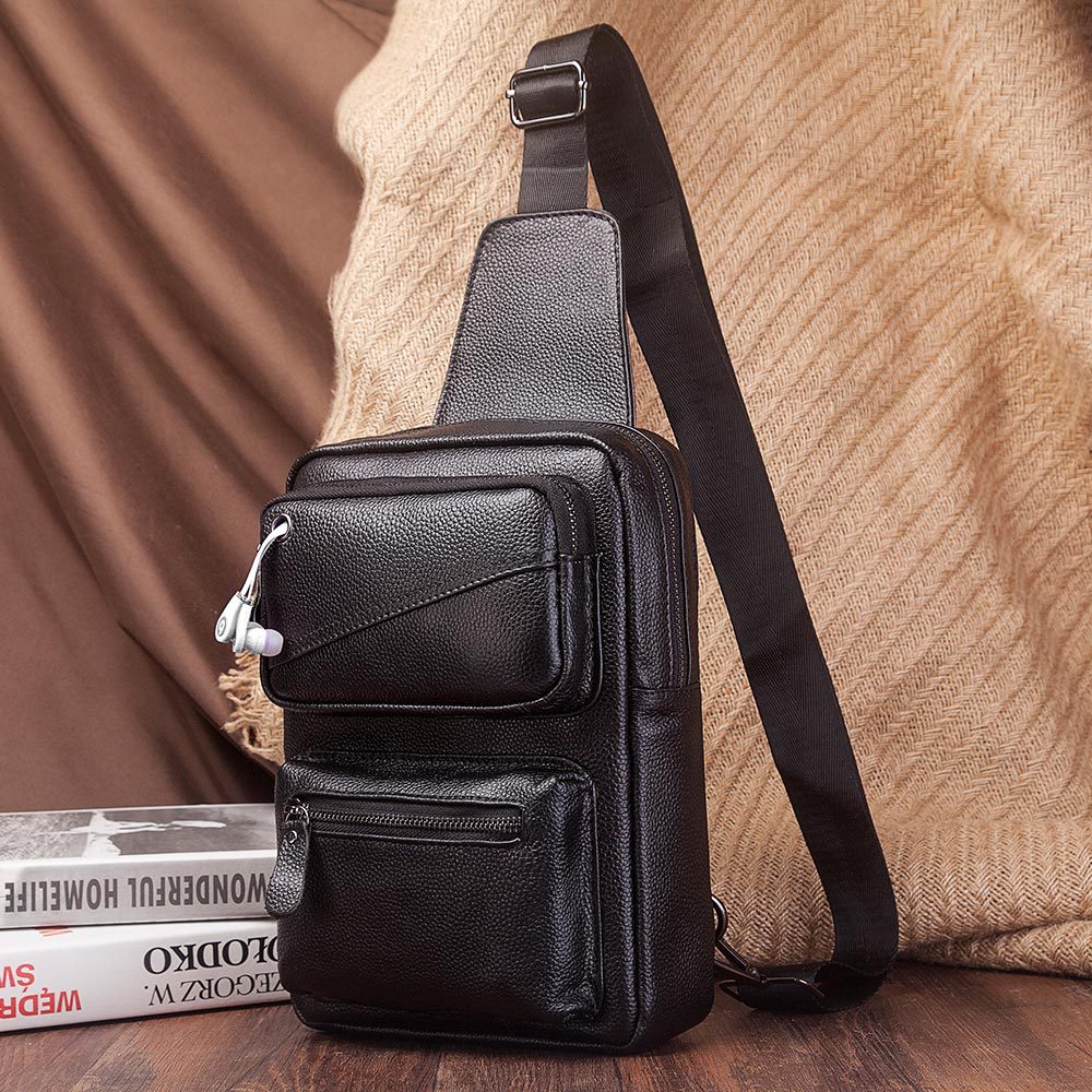 Fashion Multifunction Chest Ba - огляд і ціна Leather Backpack Vintage