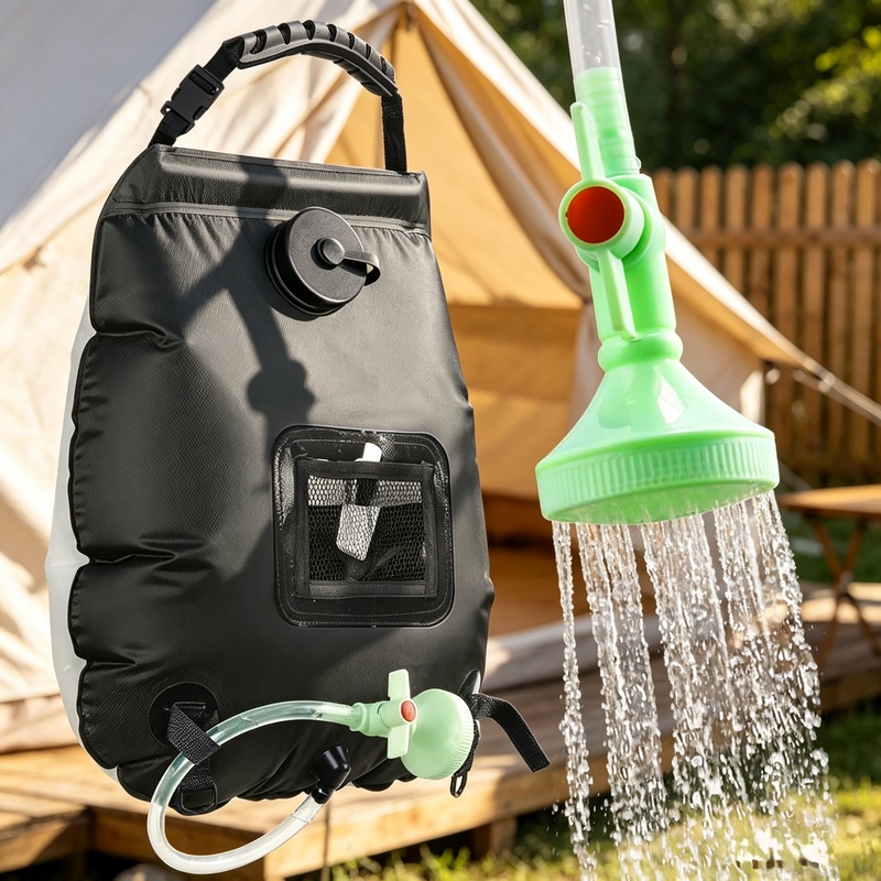 20L 5 Gallon Solar Camping Sho - огляд і ціна Hydration Pack Outdoor