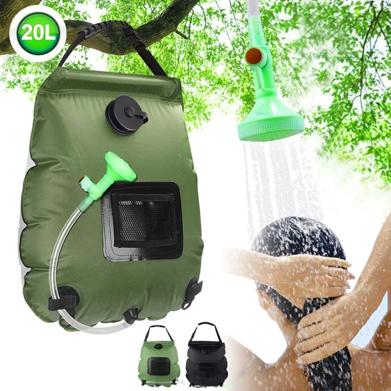 20L 5 Gallon Solar Camping Sho - огляд і ціна Hydration Pack Outdoor