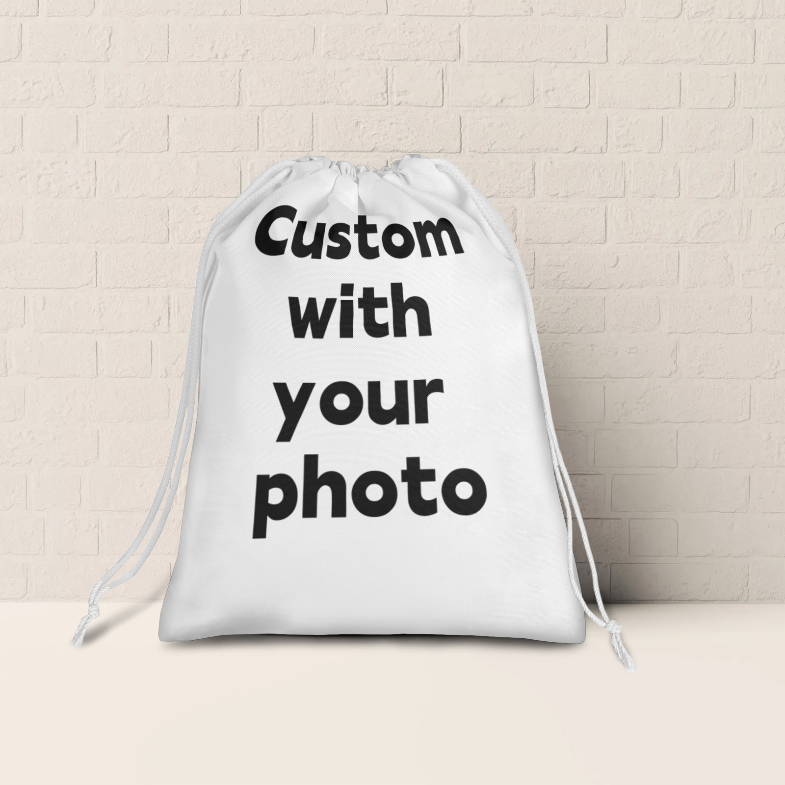 Personalized Custom Photo Draw - огляд і ціна Drawstring Gym Bag