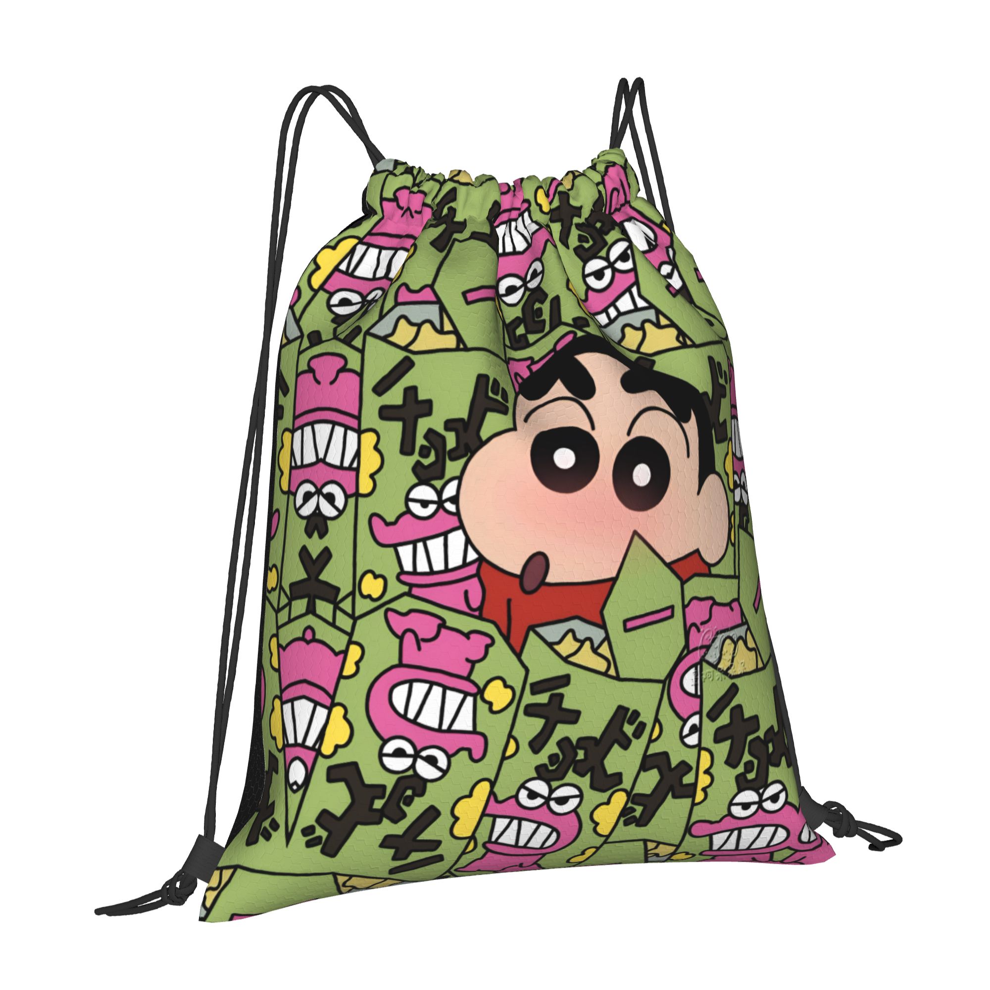 Custom Crayons Shins Chans Dra - огляд і ціна Drawstring Gym Bag